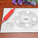 40x60cm Non Stick Silicone Baking Mat Kneading Dough Mat Baking Pad