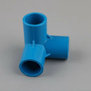16pcs Plastic PVC 20mm Hose Tee Connector 3 Way Joint For Garden Irrigation H5J9