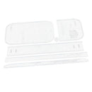 6pcs Clear Acrylic Leather Handbag Purse Template Stencils DIY Leathercraft