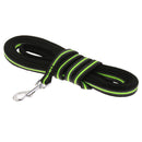 Dog Training Leash Heavy Duty Rope Lead for Dogs Puppy Green Black