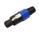 NL4FC Locking 4-pole Cable Plug Stereo Audio Plug Jack Speaker Connector