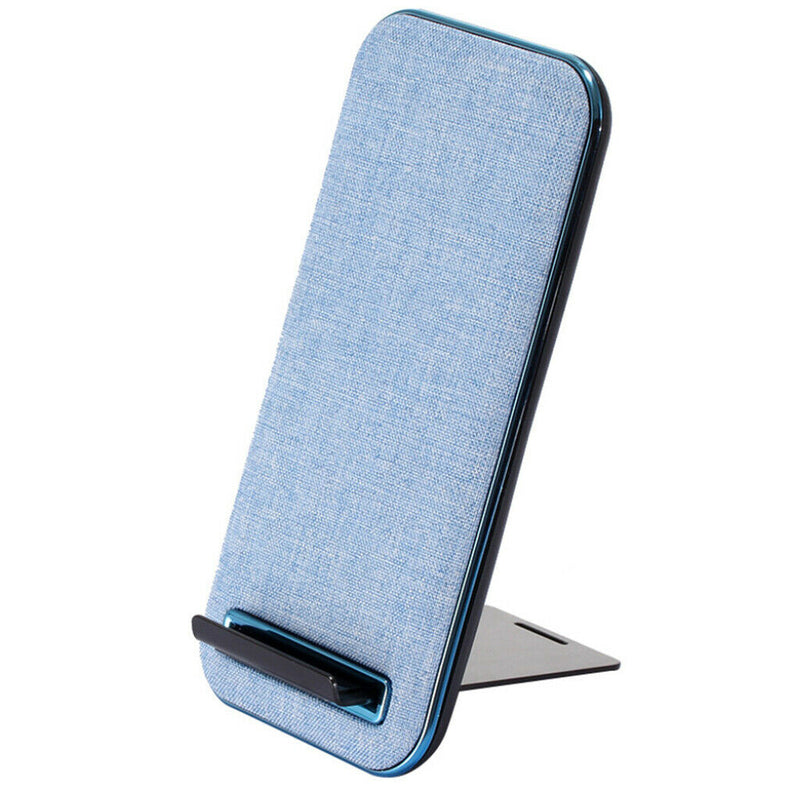 Qi Wireless Fast Charger Charging Dock Stand Holder Cable for Cell Phone