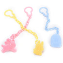 Hot Baby Infant kids Dummy Pacifier Soother Chain Clip Holder Toddler Toys JC!E
