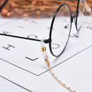 Simple Eye Glasses Sunglasses Spectacles Chain Holder Metal Necklace Reading  JR
