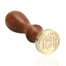 Sealing Wax Classic Initial Wax Seal Stamp Alphabet Letter H Retro Wood A