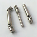 2Pcs Scx10 Steel Universal Drive Shaft With Cvd 110-155Mm For 1/10 Scale Mo