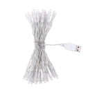 4.35m 40LED Curtain Light String Icicle Light USB Powered Xmas Party Decor A