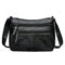 Fashion Women Splicing PU Rabbit Shoulder Bag Multi-pocket Messenger Purse