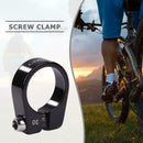 1pc MTB Cycling Seat Tube Clip Bike Release Seatpost Clamp (30mm Black)