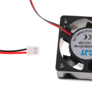 Black 12V DC 40*40*20mm 2 Wire Computer PC CPU Cooling Case Fan  MEES