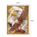 5D DIY Full Drill Diamond Painting Eagle Cross Stitch Embroidery Mosaic Kit