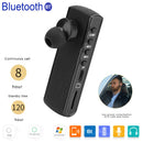 R12 Wireless Bluetooth 4.2 Handsfree Earphone Voice Sound Recorder Recording Pen