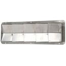 2PCS Boat Stainless Steel Louver Vent Boat Marine 5 Slots Vent Boat Louver