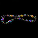 Unisex Mode Multicolor Magnetic Bracelet Beads Hematite Stone for Therapy H