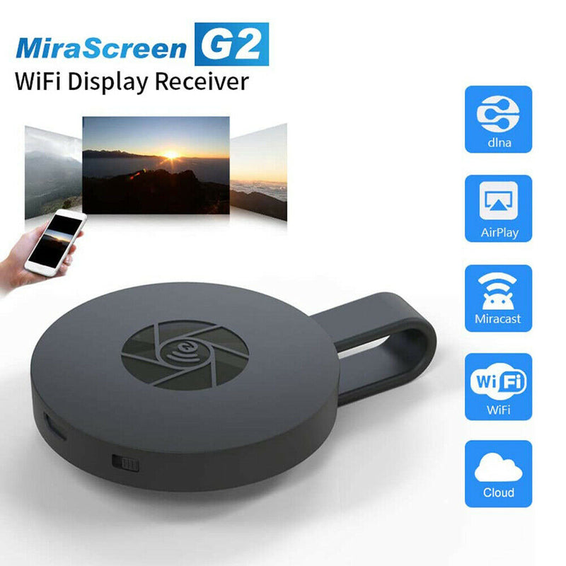1080P Wireless HDMI TV Stick MiraScreen Wifi USB Display Dongle Adapter A