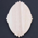Retro Wood Ornament Applique Carving Ornament for Cabinet Door Furniture De G8U9