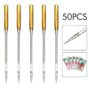 50 Needles For Sewing Machine Needles, Mixed size