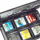 Black 28 in 1 Game Memory Card Micro-SD Case Holder for Nintend NDS NDSi LL