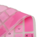 Keyboard Silicone Skin Protector Cover Film for Macbook Pro 13/15/17" Pink