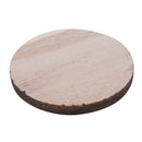 10 x Wooden Circle Shapes, Plain Wood Craft Tags 50mm (5cm) E7M3
