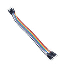 5X(40pcs 20cm 2.54mm male to male Breadboard jumper wire cable for Arduino M7F6)