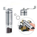 Portable Hand Crank Coffee Grinder Machine Stainless Steel Manual Crusher
