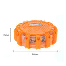 15LED Car Emergency Strobe Flashing Warning Light Roof Road Safety Lamp