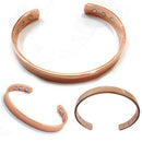 Pure Copper Bracelet Magnetic Arthritis Therapy Energy Healing Pain Relief AU