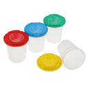4Set No Cups Spill Paint With Lids For Kids, Early Learning Of
