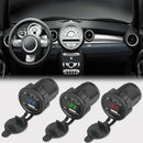 12V Dual USB Car Lighter Socket Splitter Charger Plug Adapter Power
