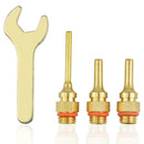 Large Diameter Hot Melt Glue Machine Nozzle 1.5X55Mm 2.0X38Mm 3.0X38Mm 3Pcs