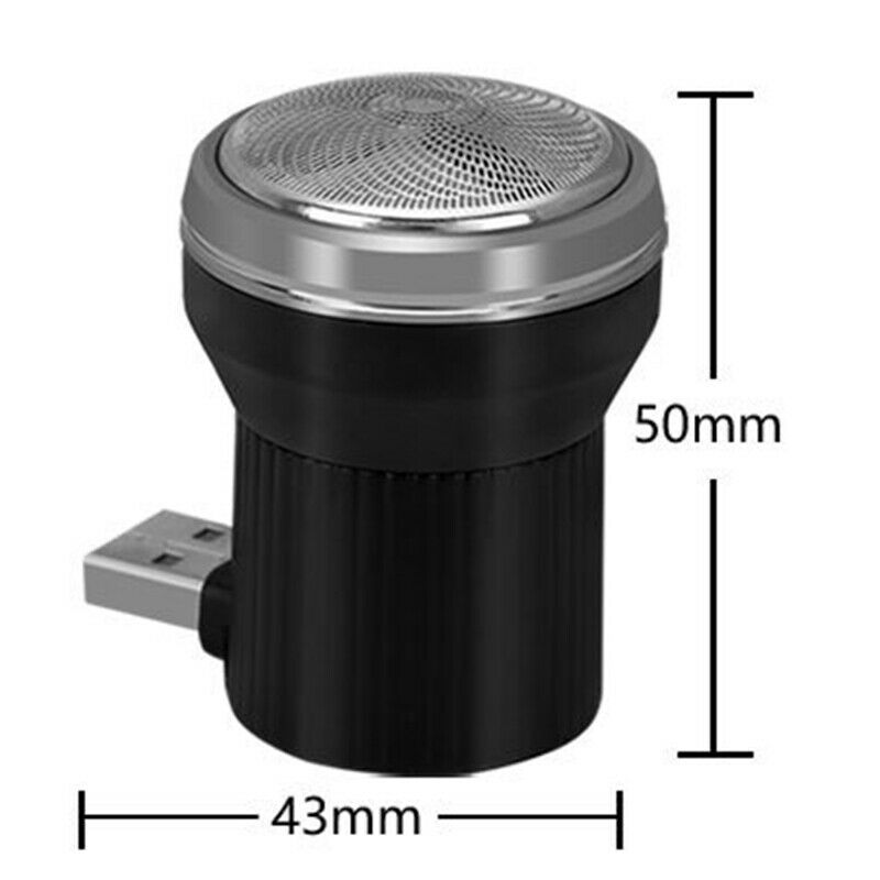 Electric Shaver Mini Portable Shaver USB Power Built-In Battery Outdoor Tra R7L2