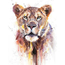 5D DIY Full Round Drill Diamond Painting Tiger Animal Cross Stitch (B951)