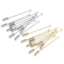 20pcs Collar Lapel Stick Brooch Pin Needle Suit Hat Scarf DIY Crafts Jewellery