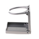 Portable Water Bottle Holder Cola Rack for Soccer Table Foosball Table Grey