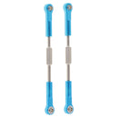 2 Pieces Steering Linkage Pulling Rod for 1:10 RC Car Rock Crawler DIY Parts