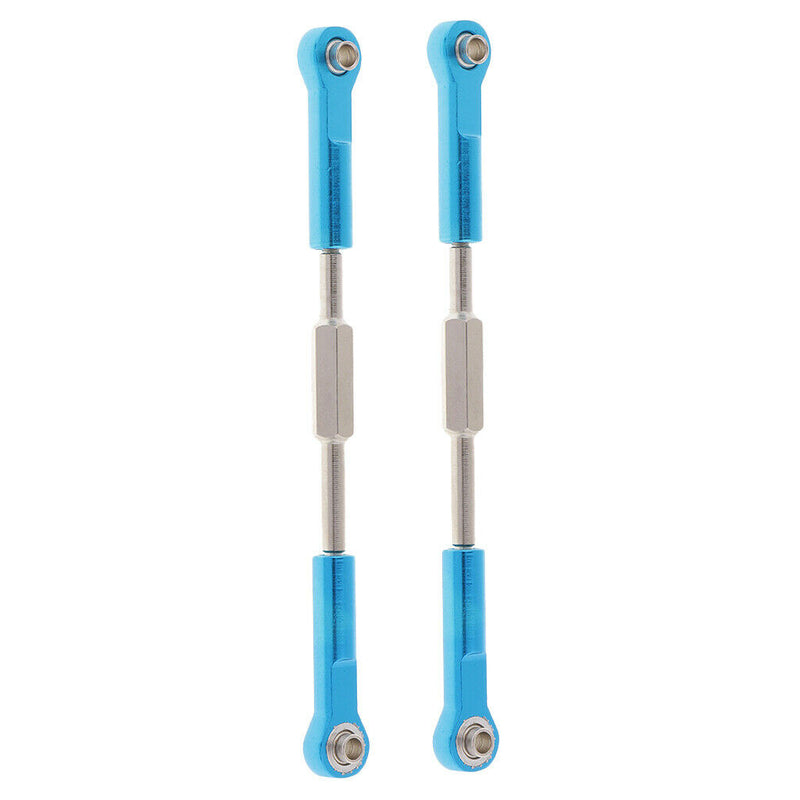 2 Pieces Steering Linkage Pulling Rod for 1:10 RC Car Rock Crawler DIY Parts