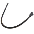 PC Computer Fan Cable Extension 4 Pin Sleeved Braided for Optimal Cooling
