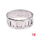 1m 0.15*27MM Ni plate nickel strip tape for 18650 Li-Ion battery spot welding M&