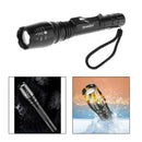 Bright Flashlight Strobe with 5 Modes Camping Emergency Flashlight w/ Belt Clip