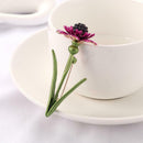 Elegant Flower Brooches Women Dress Clothes Backpack Lapel Retro Badges (A) A