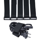 Reusable Silverline Pack Hook Loop Cable Cord Ties Tidy Straps Affordable SE