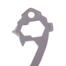 20 in 1 EDC outdoor survival kit wrench opener screwdriver keychain hanging B FT