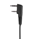 2 Pin 3.5mm D-Shape Earpiece with Mic PTT Earphone for Baofeng Kenwood RadioN1M5