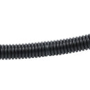 20 Ft Split Wire Loom Conduit Polyethylene Tubing Black Color Sleeve Tube