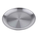 Stainless SteelKitchen Serving Tray Serveware Plate Appetizer Tray Dia.23cm