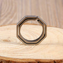 Titanium Alloy Carabiner Hanging Buckle Key Ring Quickdraw New NEW Keychain P1W3
