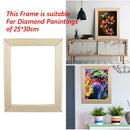 DIY Wooden Diamond Painting Frame Picture Tools for Cross Stitch Embroidery