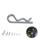 Quick Installation Removal R Hitch Pin Clip Plug for Trailers Machinery Garages