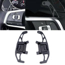 1 Pair Steering Shift Paddle Shifter Extension for Scirocco 2015-2016 Black